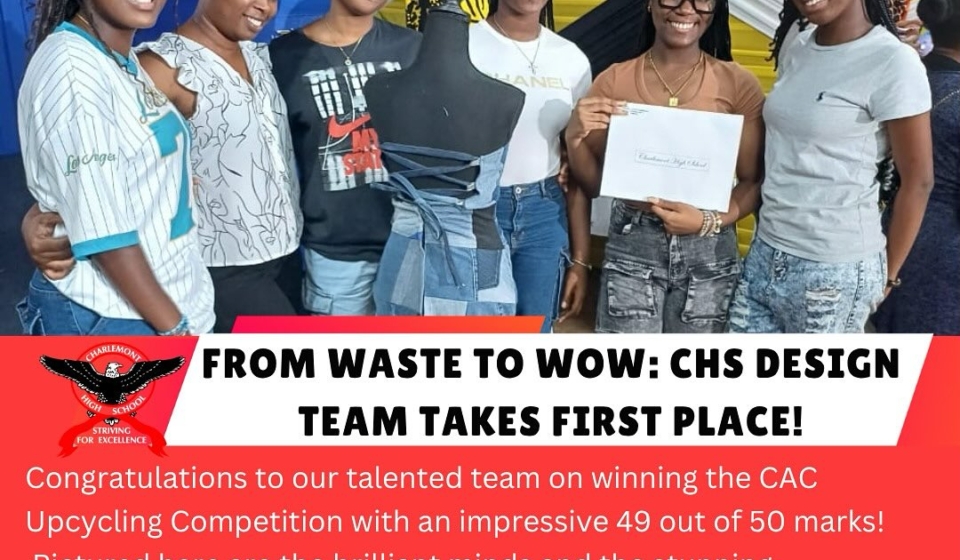 ♻️✨ Winners Circle! ✨♻️Congratulations to our talented team on winning the CAC Upcycling Competi