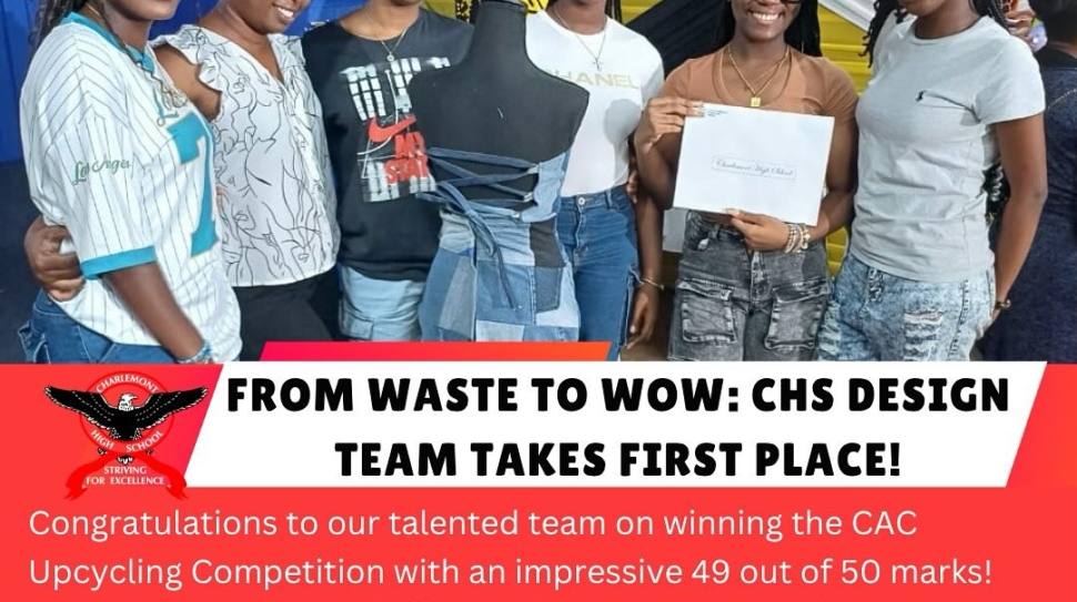 ♻️✨ Winners Circle! ✨♻️Congratulations to our talented team on winning the CAC Upcycling Competi