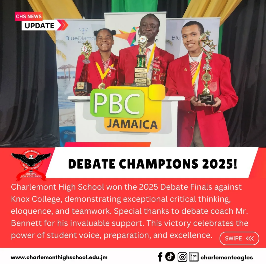 VICTORY IS OURS!Charlemont High School is proud to announce that we are the Debate Finals Champ