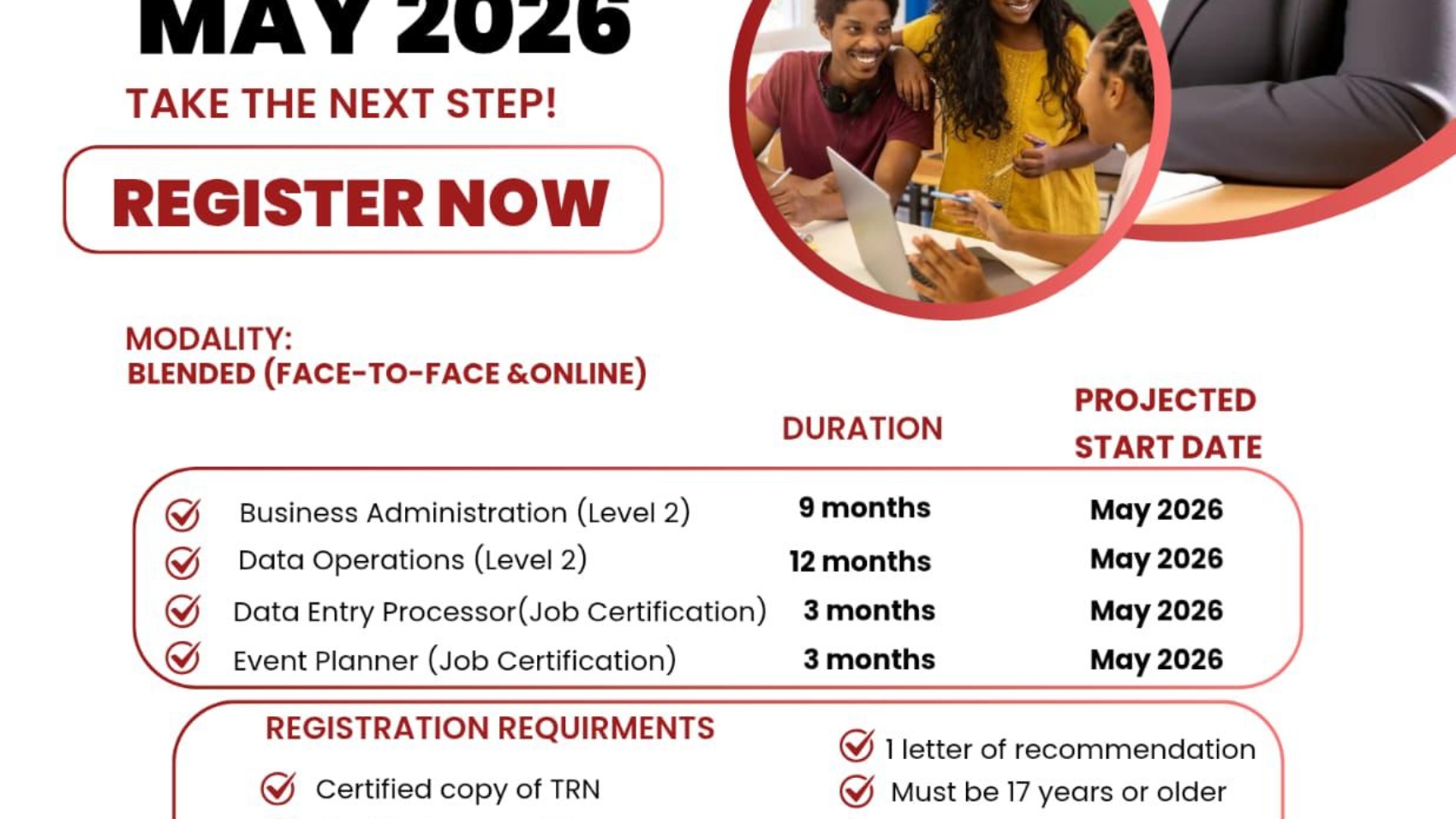 🎓 CHARLEMONT HIGH – UPCOMING PROGRAMMES (MAY 2026)